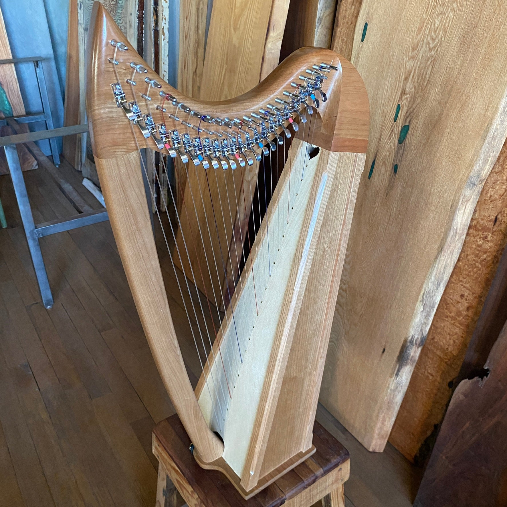 Stoney End Harp Eve Cherry Featherlite | DulciCraft Store-site