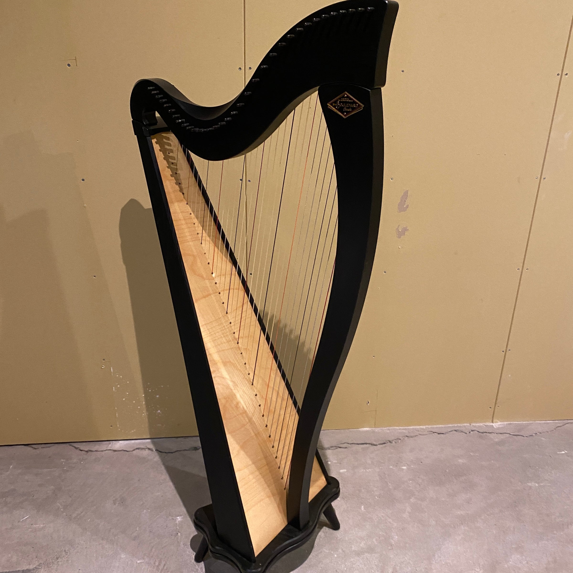 Boulevard 34 Dusty Strings ハープ（中古品・修復整備品、発送
