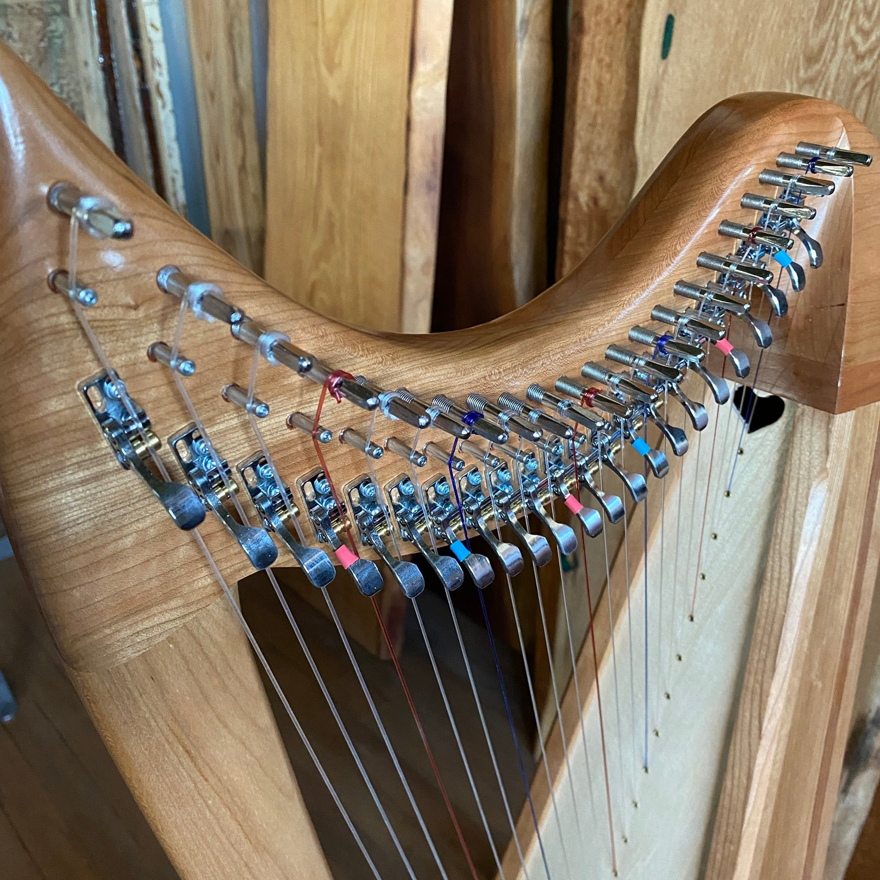 Stoney End Harp Eve Cherry Featherlite | DulciCraft Store-site